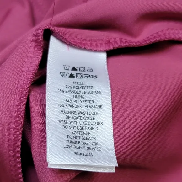 🆕 Sincerely Jules Golf &amp; Tennis Dress Lined‎ Shorts, Skort - Pink, Size XS