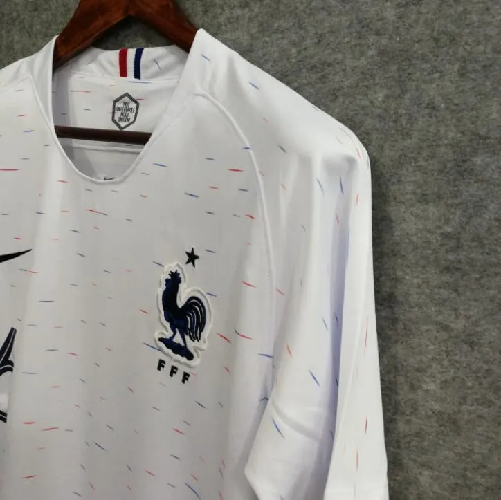 2018 Men France Jersey Away #6 Pogba Jersey World Cup Jersey Fanatics