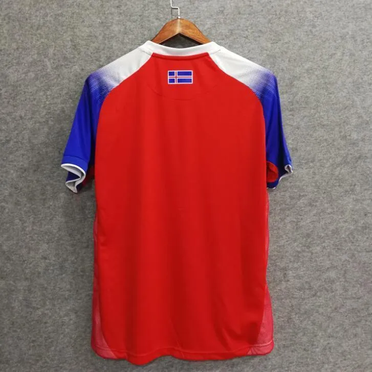 2018 Men Iceland Jersey Goalkeeper Soccer World Cup Jersey Fanatics