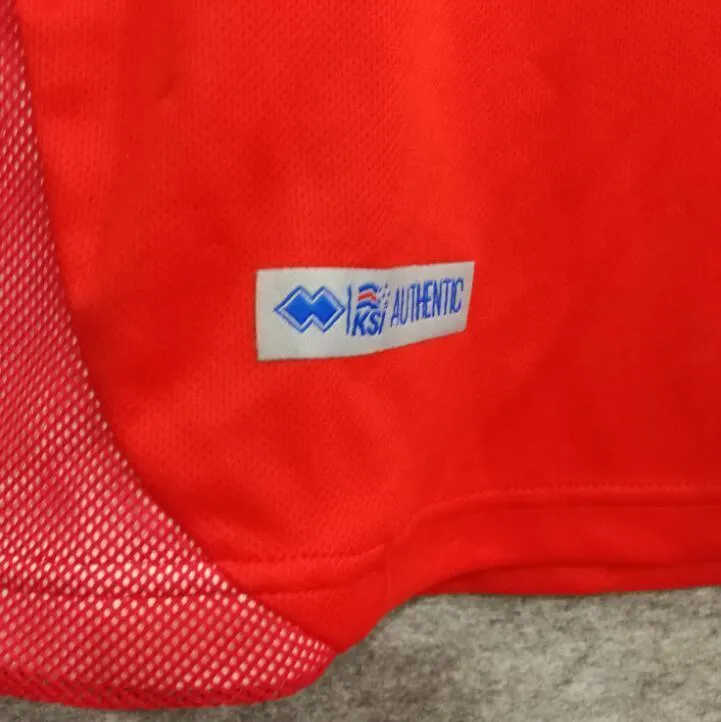 2018 Men Iceland Jersey Goalkeeper Soccer World Cup Jersey Fanatics