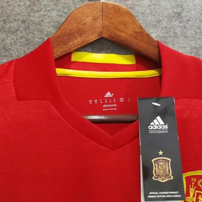 2018 Men Spain Jersey Home Asensio Jersey Soccer World Cup Jersey Fanatics
