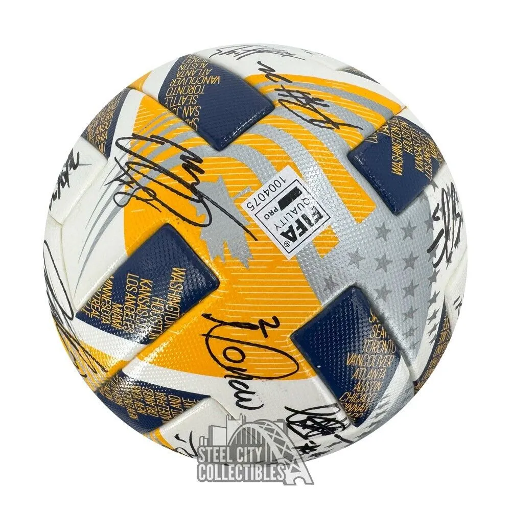2021 Toronto FC Autographed Match Used Soccer Ball - BAS/Fanatics LOA (31 Sigs)