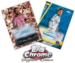 2024 Topps Chrome MLS Major League Soccer Sapphire Edition Hobby Box