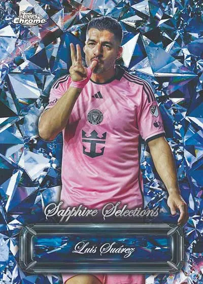 2024 Topps Chrome MLS Major League Soccer Sapphire Edition Hobby Box
