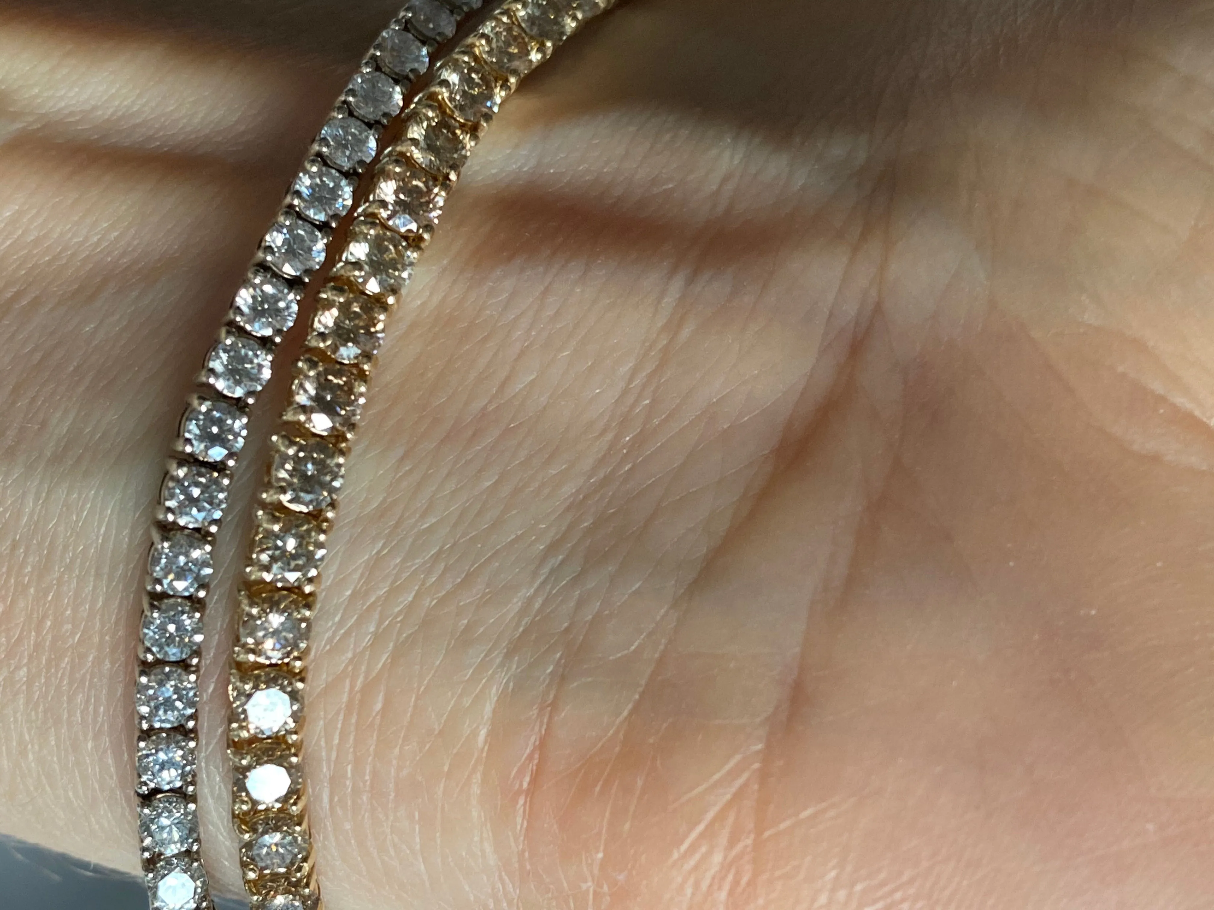 2.9mm White Diamond Tennis Bracelet