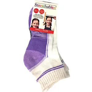3 Pairs: Stretchables Kids Socks - Girls