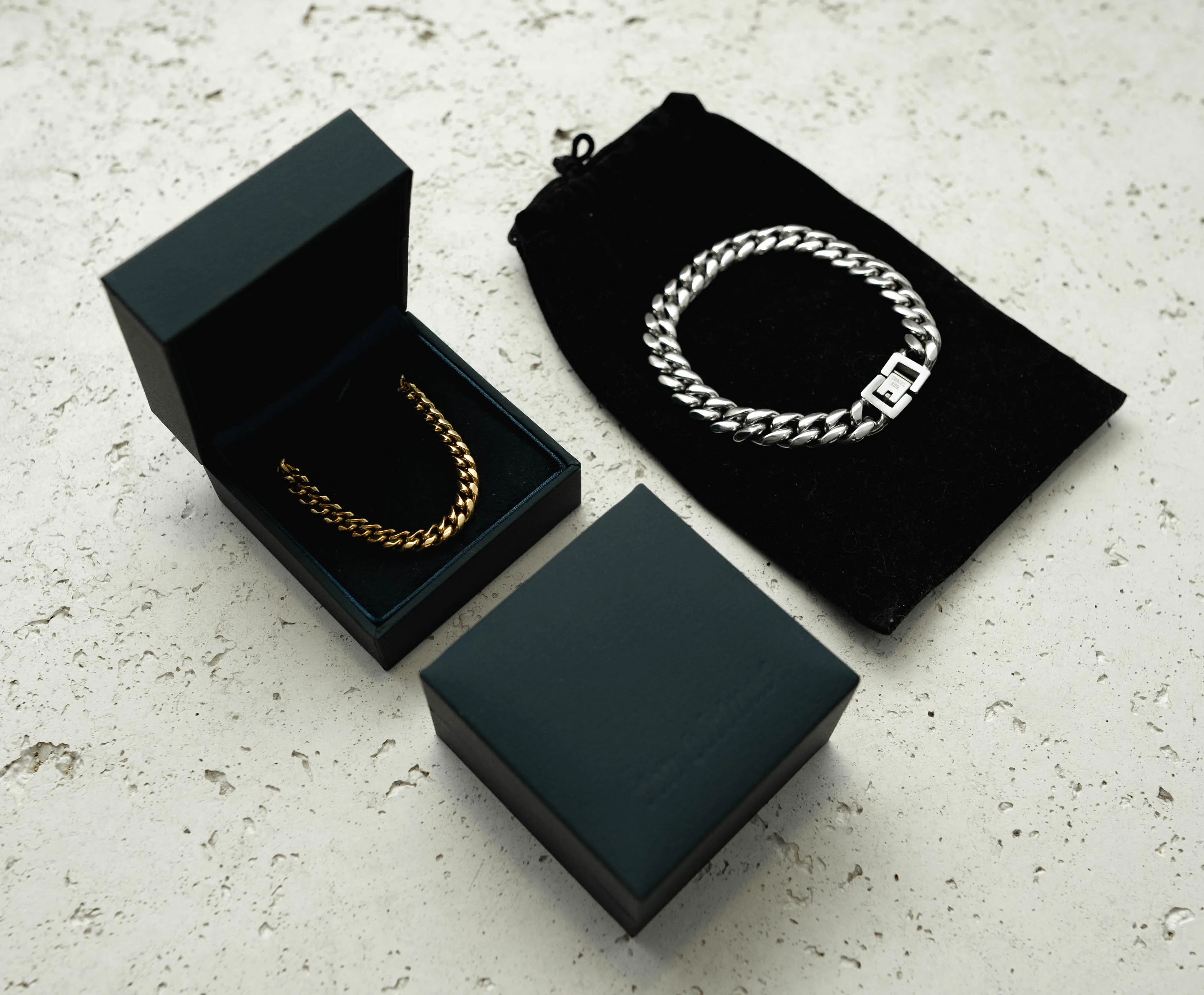 8mm Cuban Bracelet (Silver)