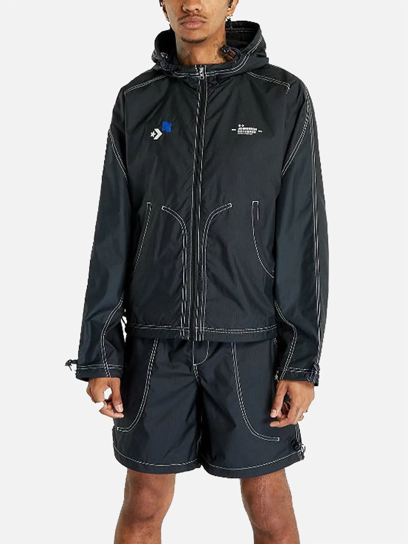Ader Error x Converse Shapes Light Jacket "Black"