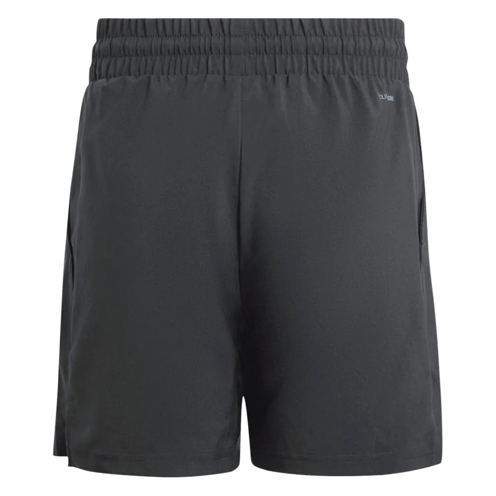 adidas Boy's Club 3 Stripe Short (Black)