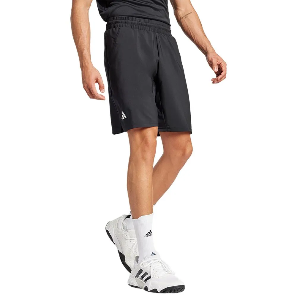 adidas Men's Club 3 Stripe 9" Short - Black