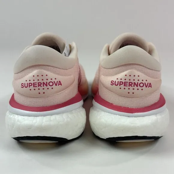 adidas Supernova 2 Womens Pink White Running Shoes Sneakers Boost HP6635