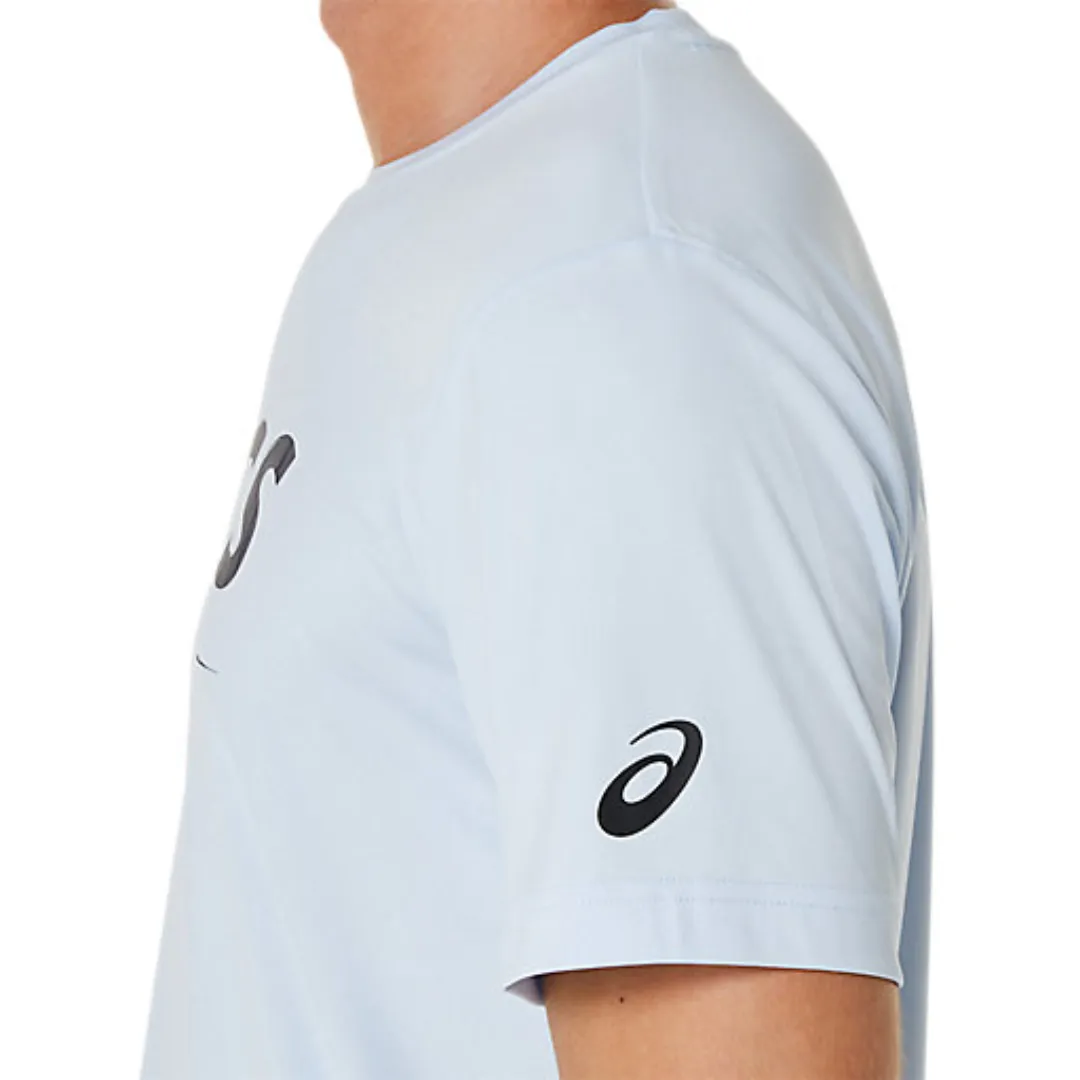 Asics Court Tennis Graphic Men Tee - Soft Sky