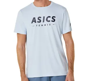 Asics Court Tennis Graphic Men Tee - Soft Sky