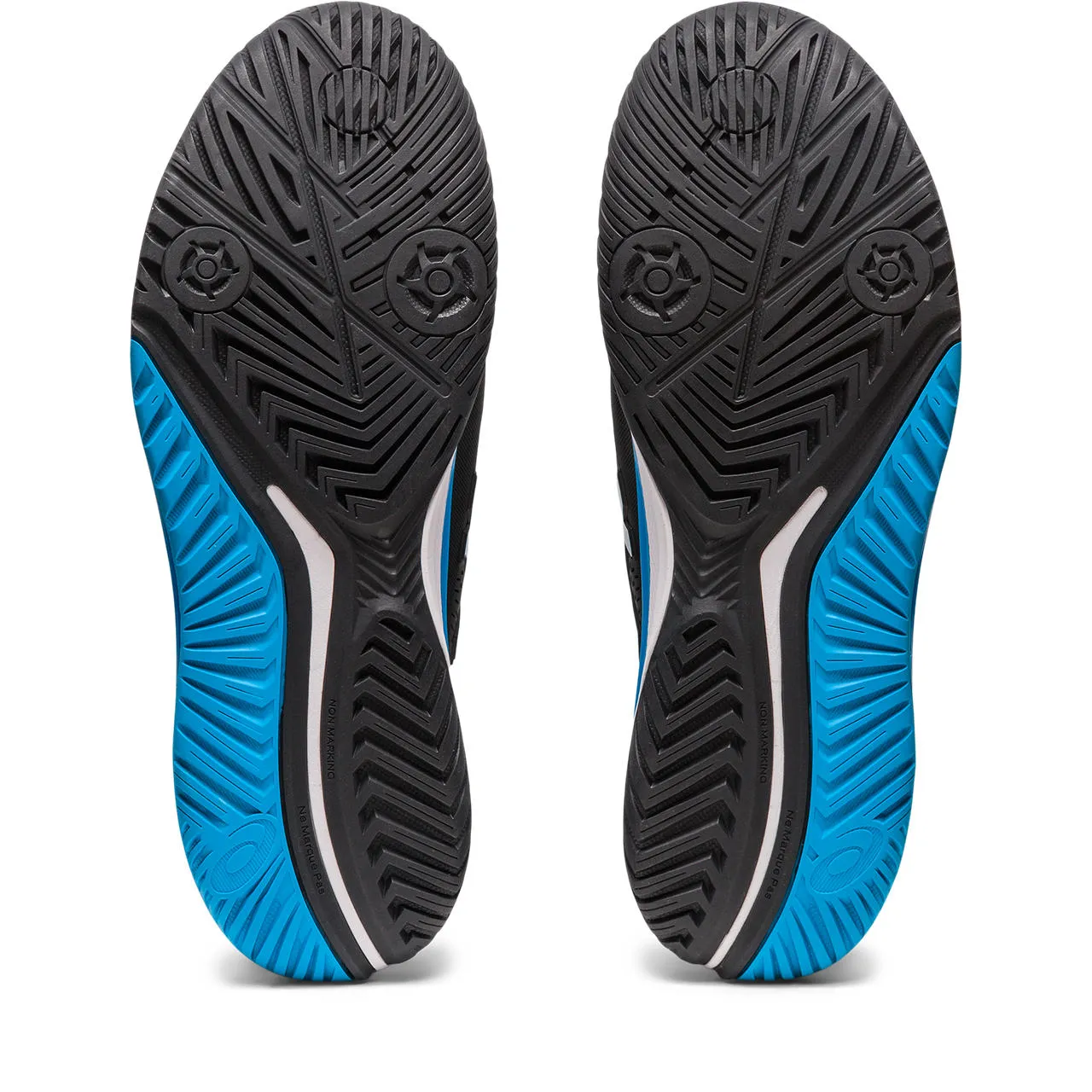 Asics Gel Resolution 9 Men's Tennis Shoe (Black/Blue)