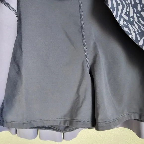 Athleta NWT Ace Printed Tennis Pickleball Skort 13.5&quot; spf 50 womens plus size 1x