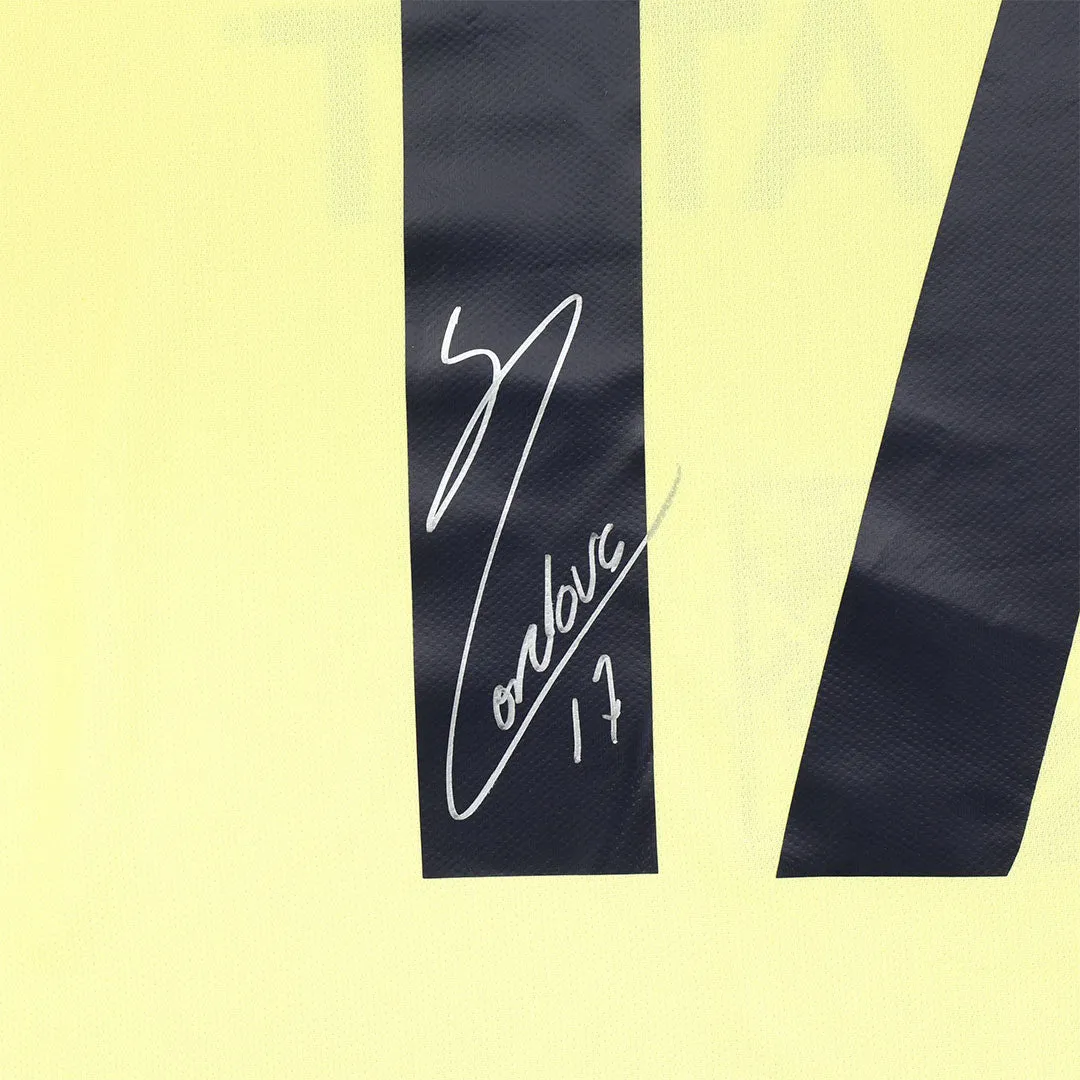 Authentically Signed Sebastian Cordova Club America 2019-20 Home Stadium Jersey