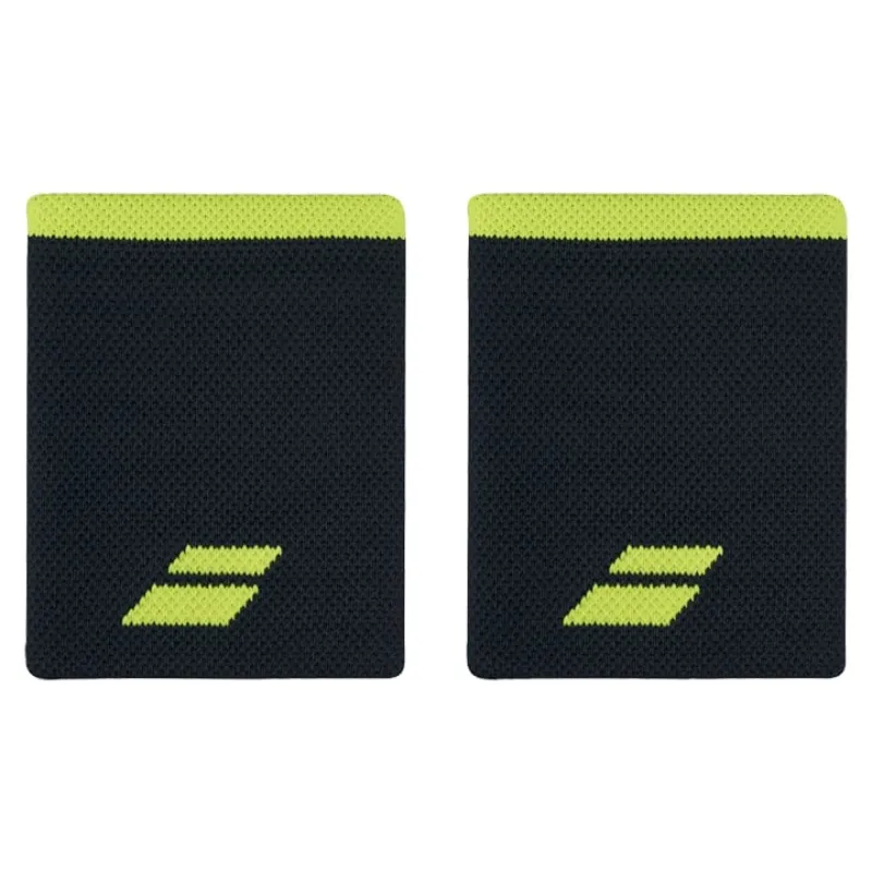 Babolat Logo Jumbo Tennis Wristband 3027 - Grey/Aero