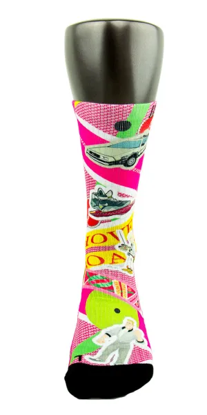 Back to The Future CES Custom Socks