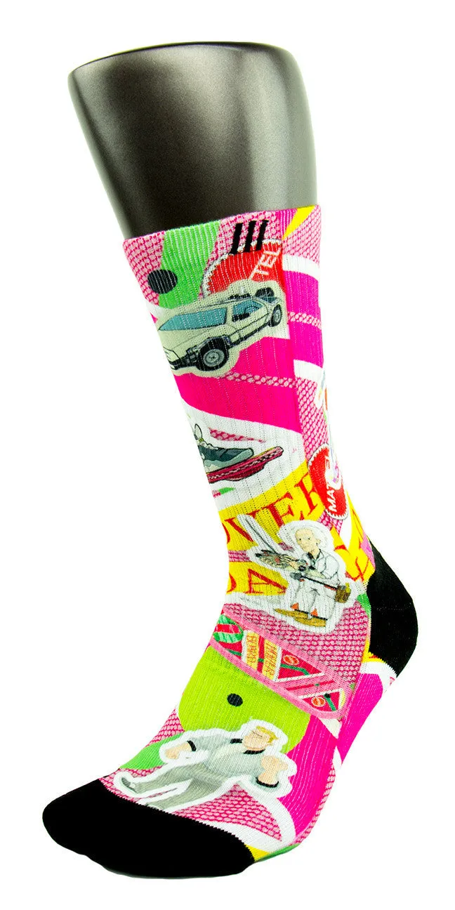 Back to The Future CES Custom Socks