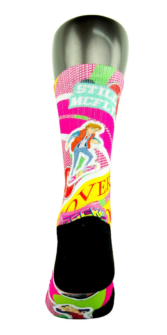 Back to The Future CES Custom Socks