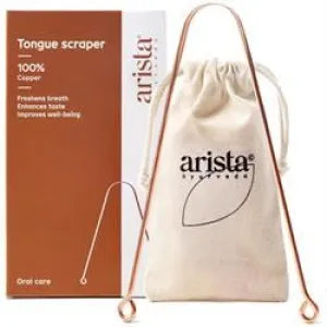Bambaw | Arista | Copper Ayurvedic Tongue Scraper | 1each