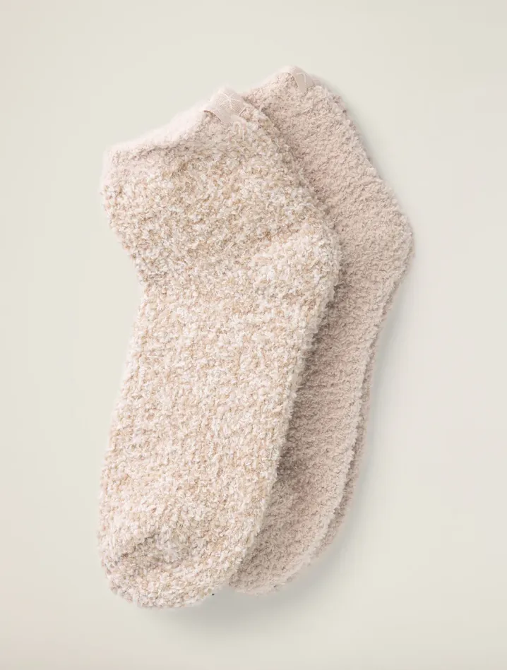 Barefoot Dreams Cozychic Tennis Socks (2 Pair) - Stone Multi