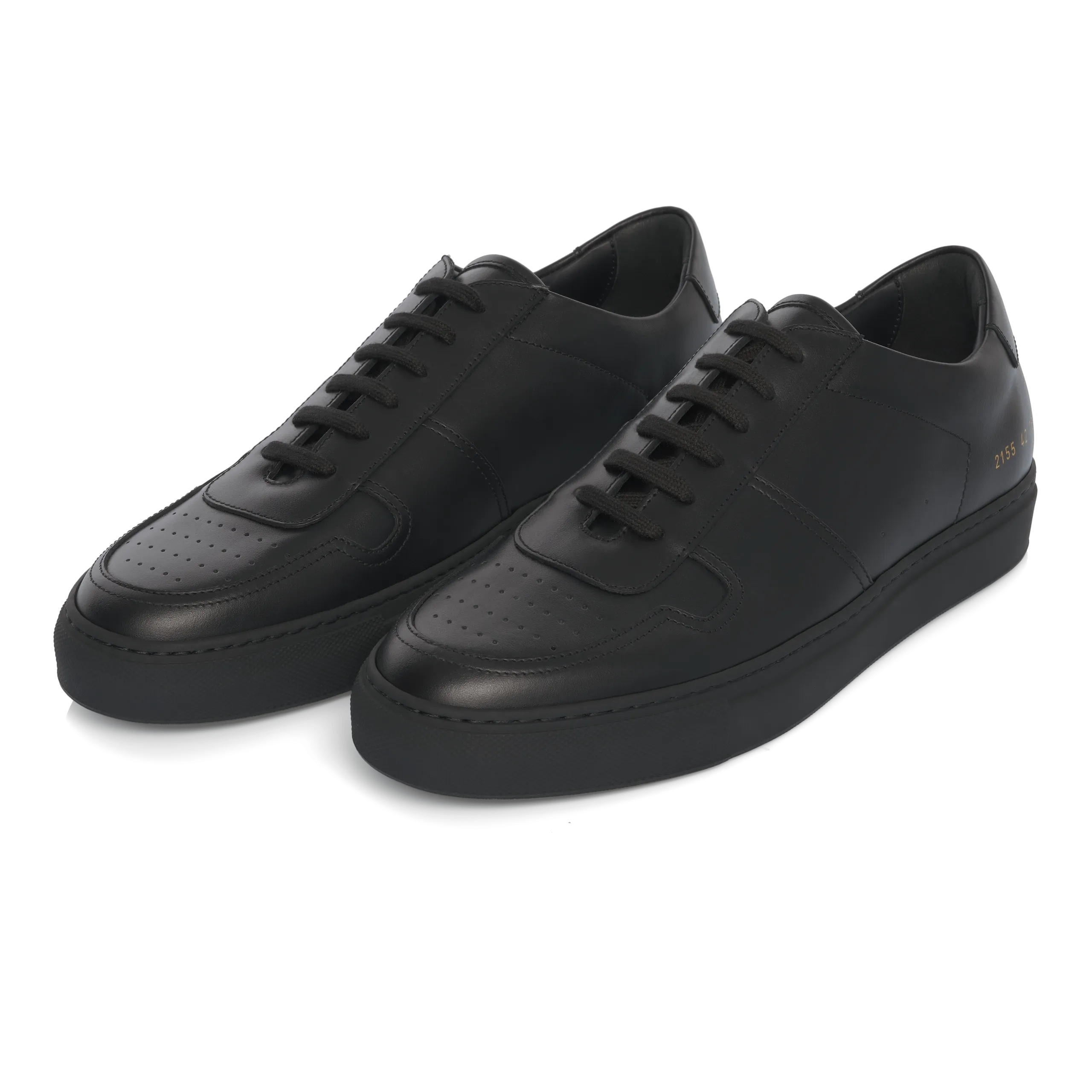Bball Nappa Leather Sneaker in Black
