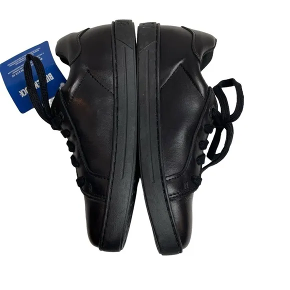 Birkenstock Porto Kids Natural Leather Shoes Black EU 29 US 11-11.5 New