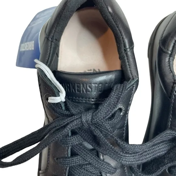 Birkenstock Porto Kids Natural Leather Shoes Black EU 29 US 11-11.5 New