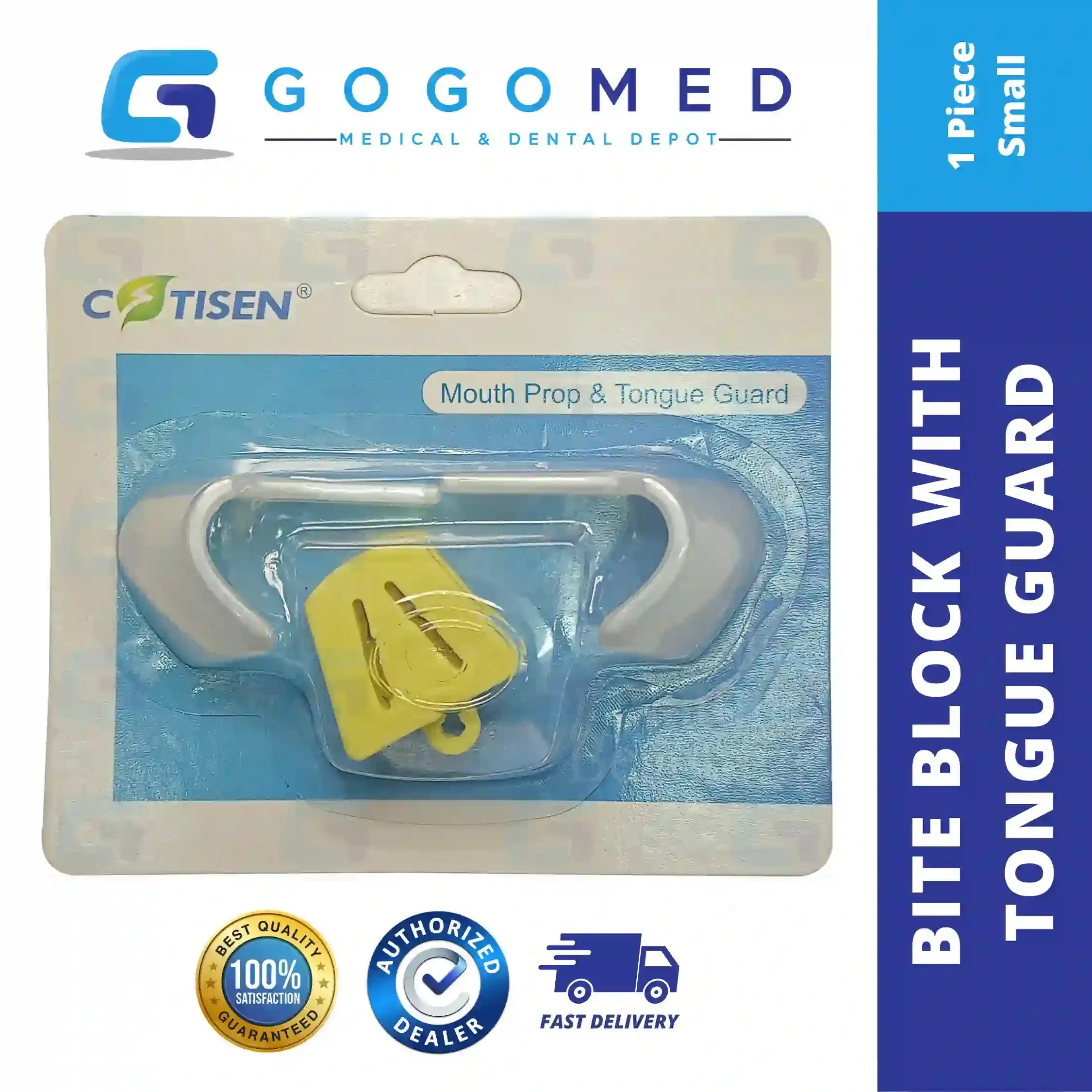 Bite Block with Tongue Guard Autoclavable