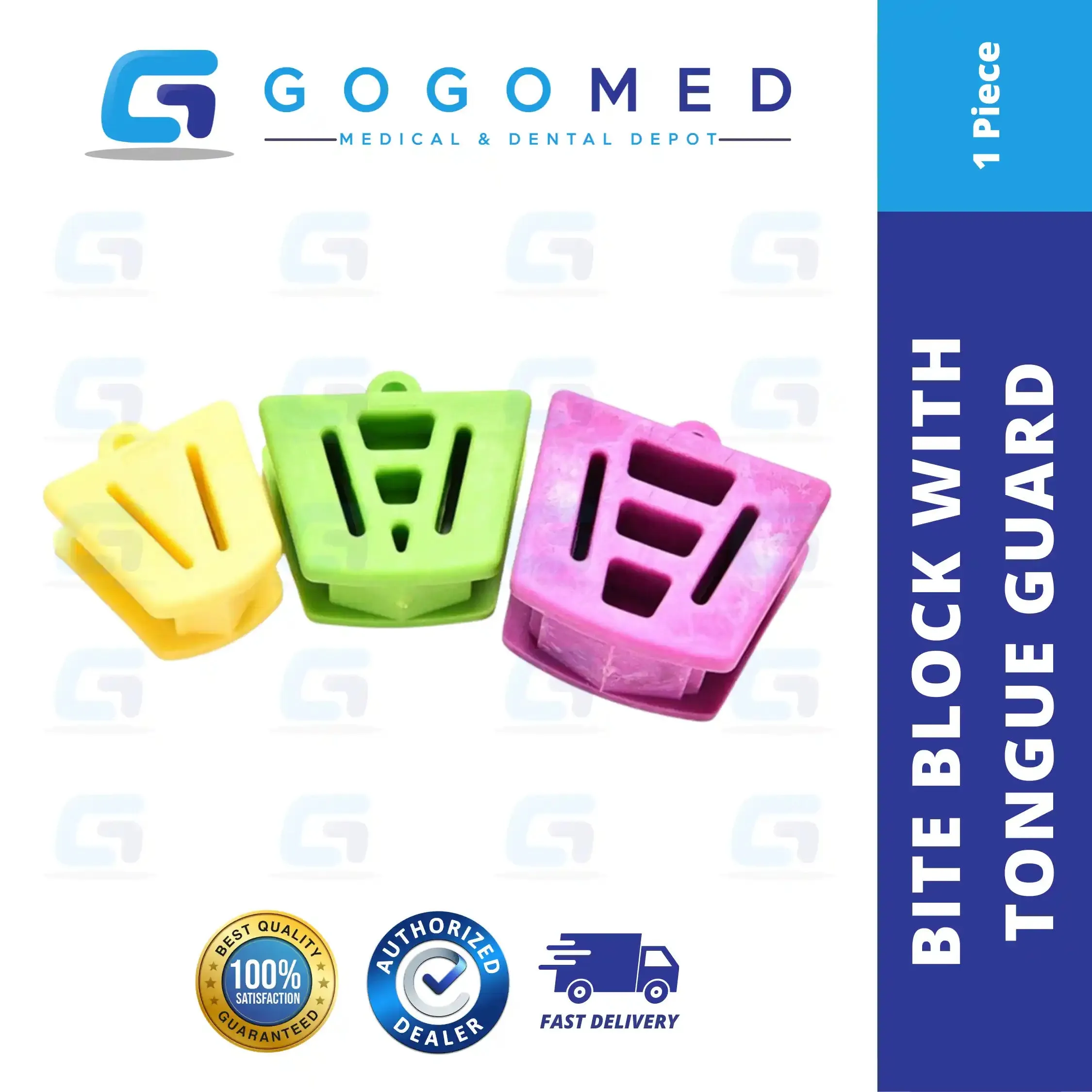 Bite Block with Tongue Guard Autoclavable