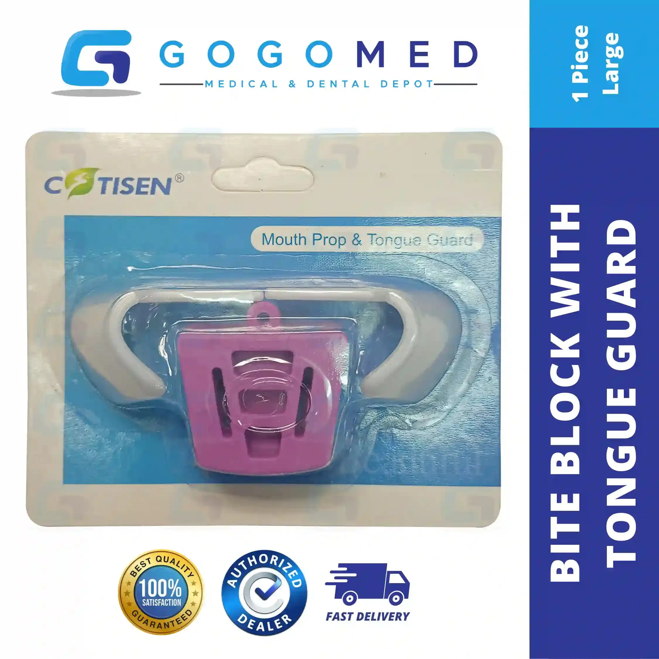 Bite Block with Tongue Guard Autoclavable