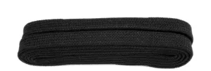 Black laces Flat  75cm