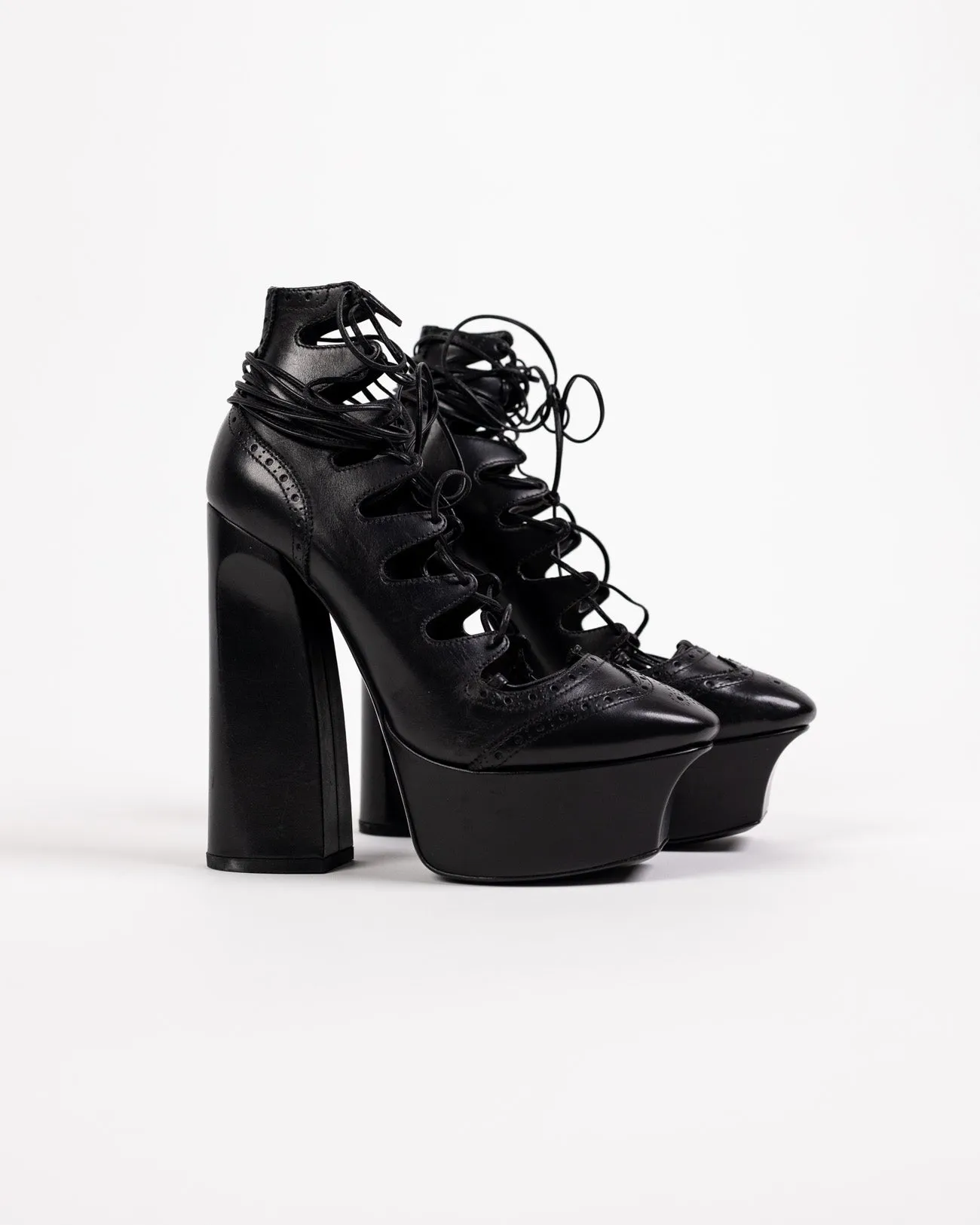Bottega Veneta Tomas Maier Platform Wrap Pump
