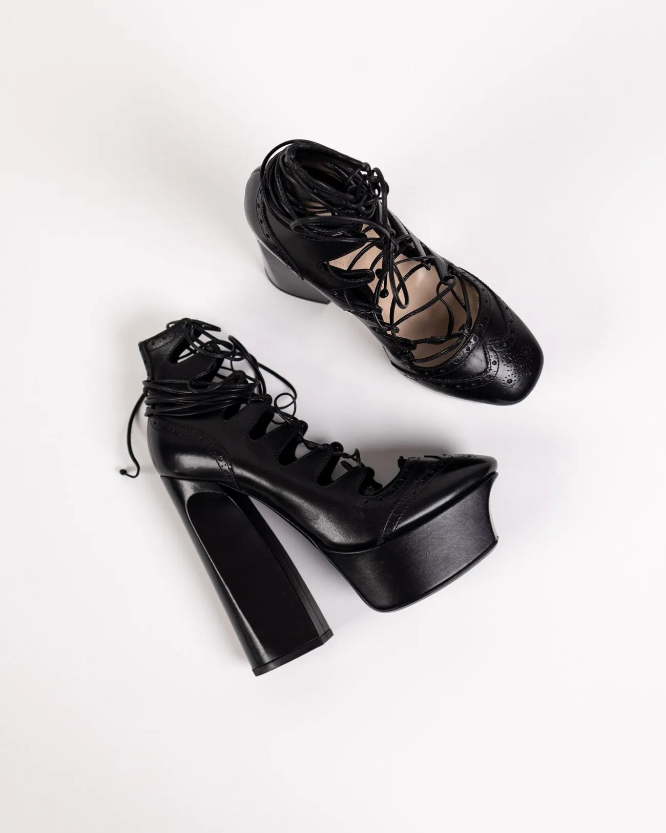 Bottega Veneta Tomas Maier Platform Wrap Pump