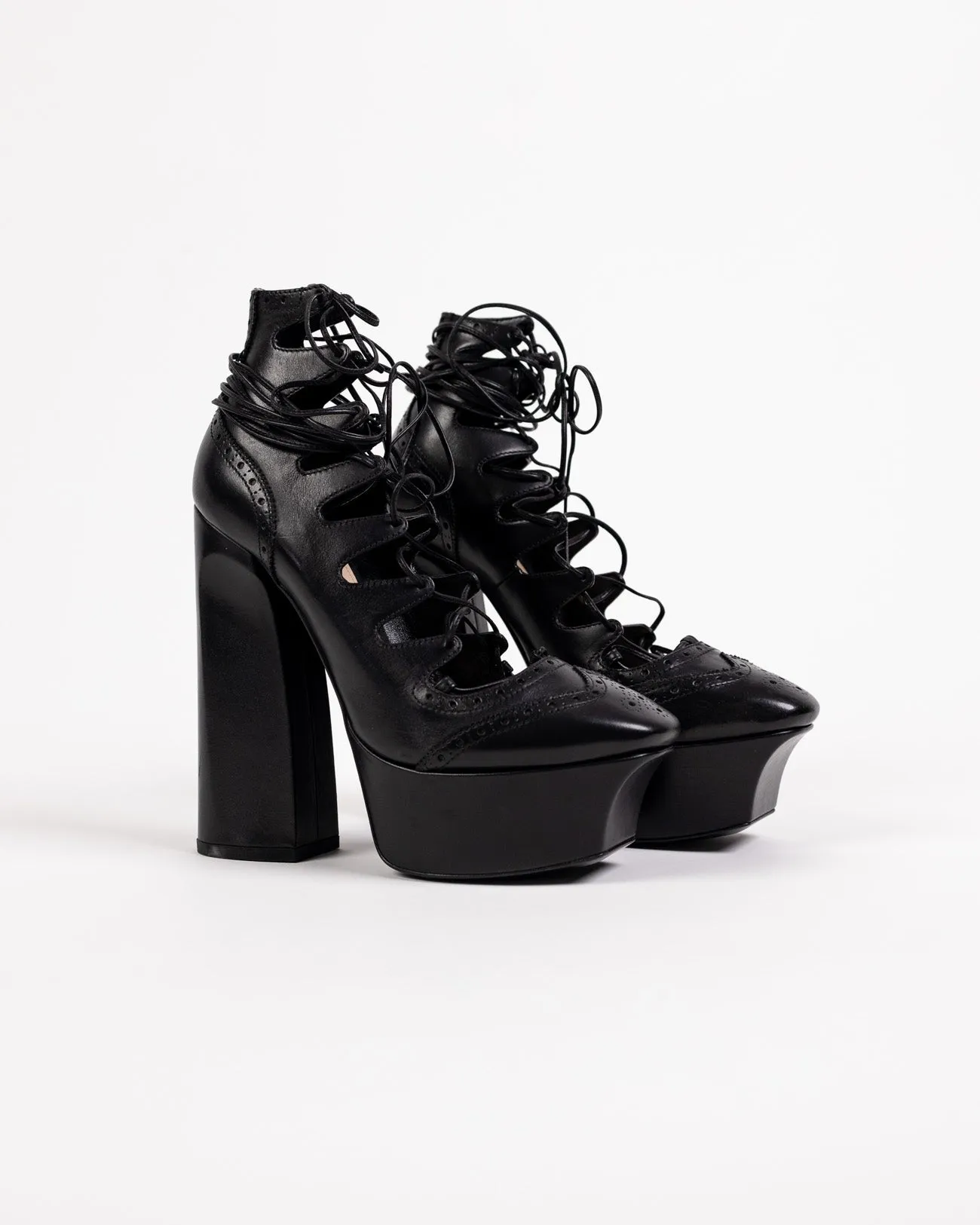 Bottega Veneta Tomas Maier Platform Wrap Pump
