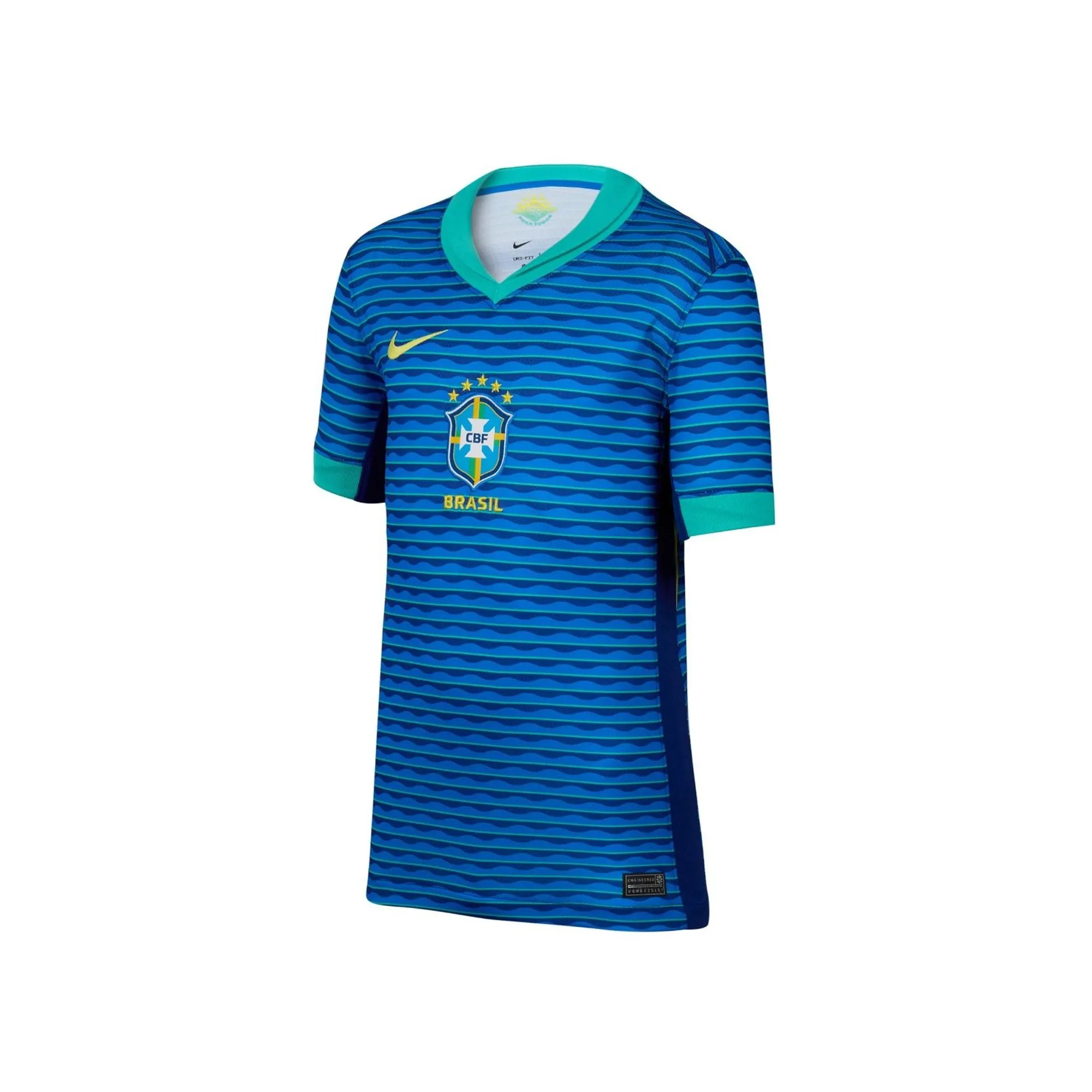 Brazil Big Kids 2024/25 Stadium SS Away Jersey