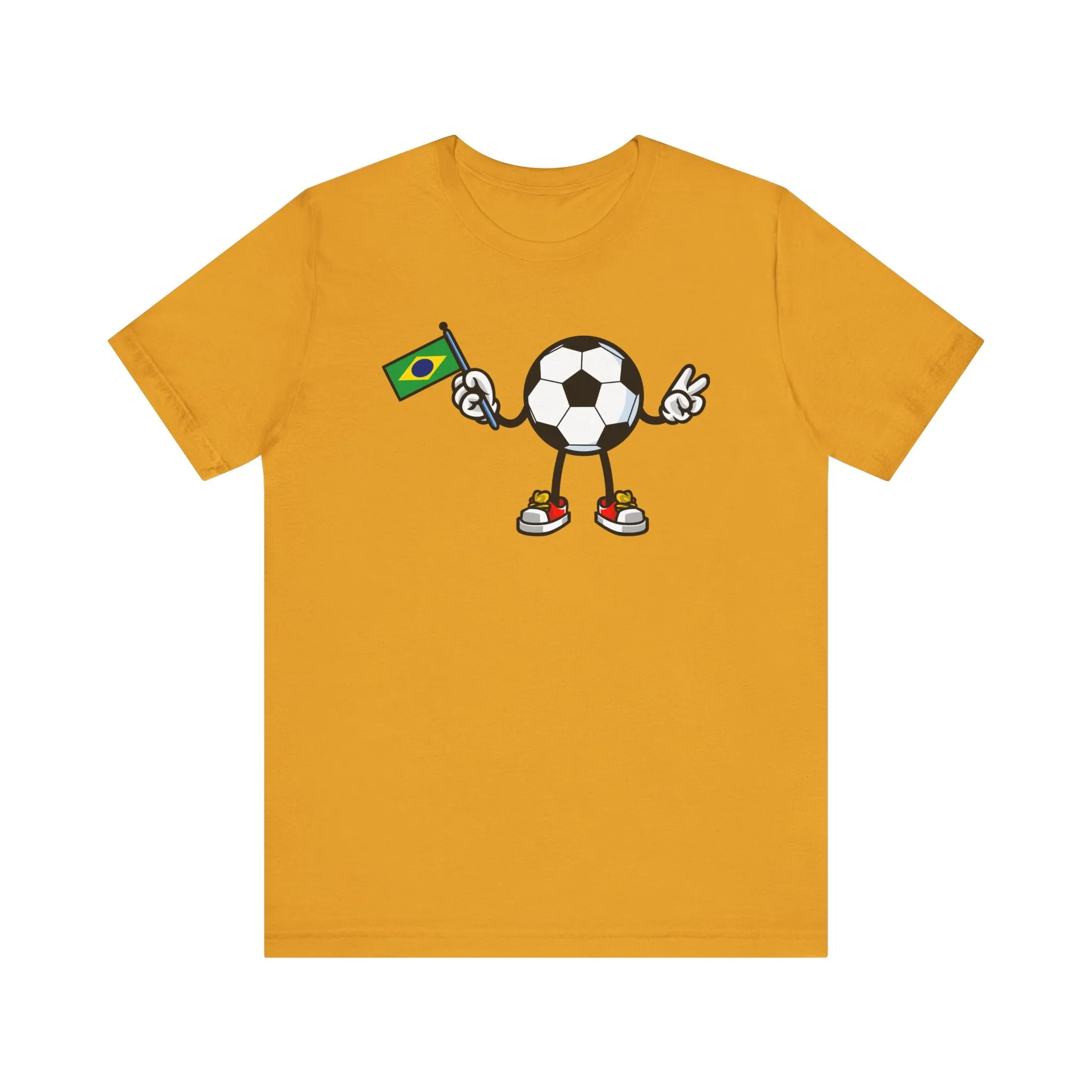 Brazil Soccer Unisex Tee
