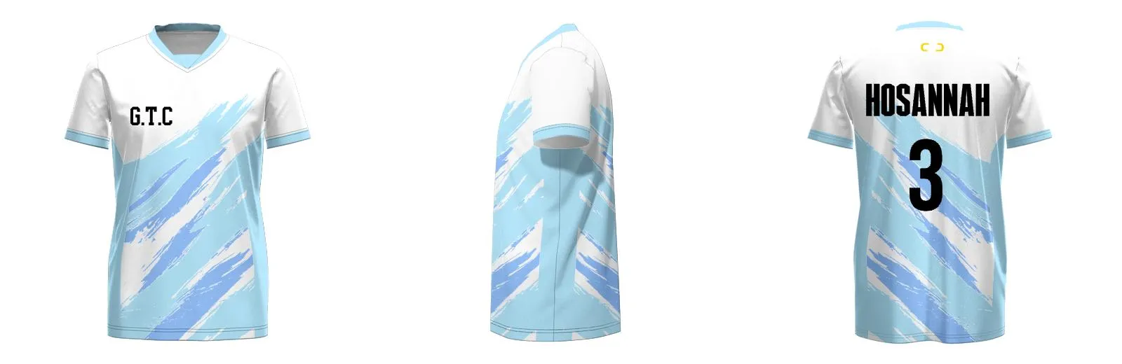 Brushes Soccer Jersey Design Your Own