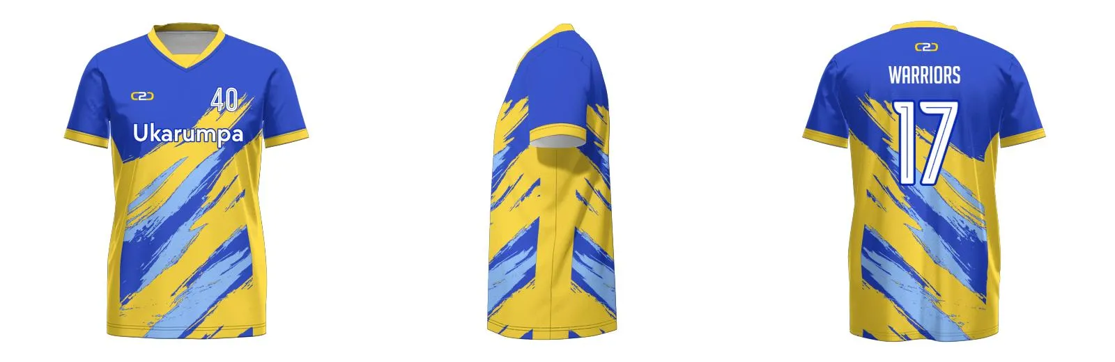 Brushes Soccer Jersey Design Your Own