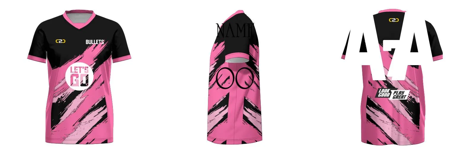 Brushes Soccer Jersey Design Your Own