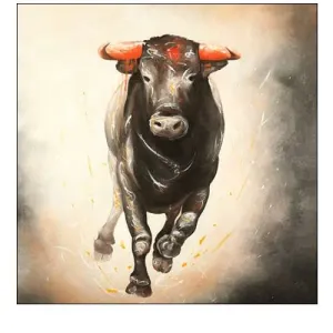 Bull Run in Watercolor