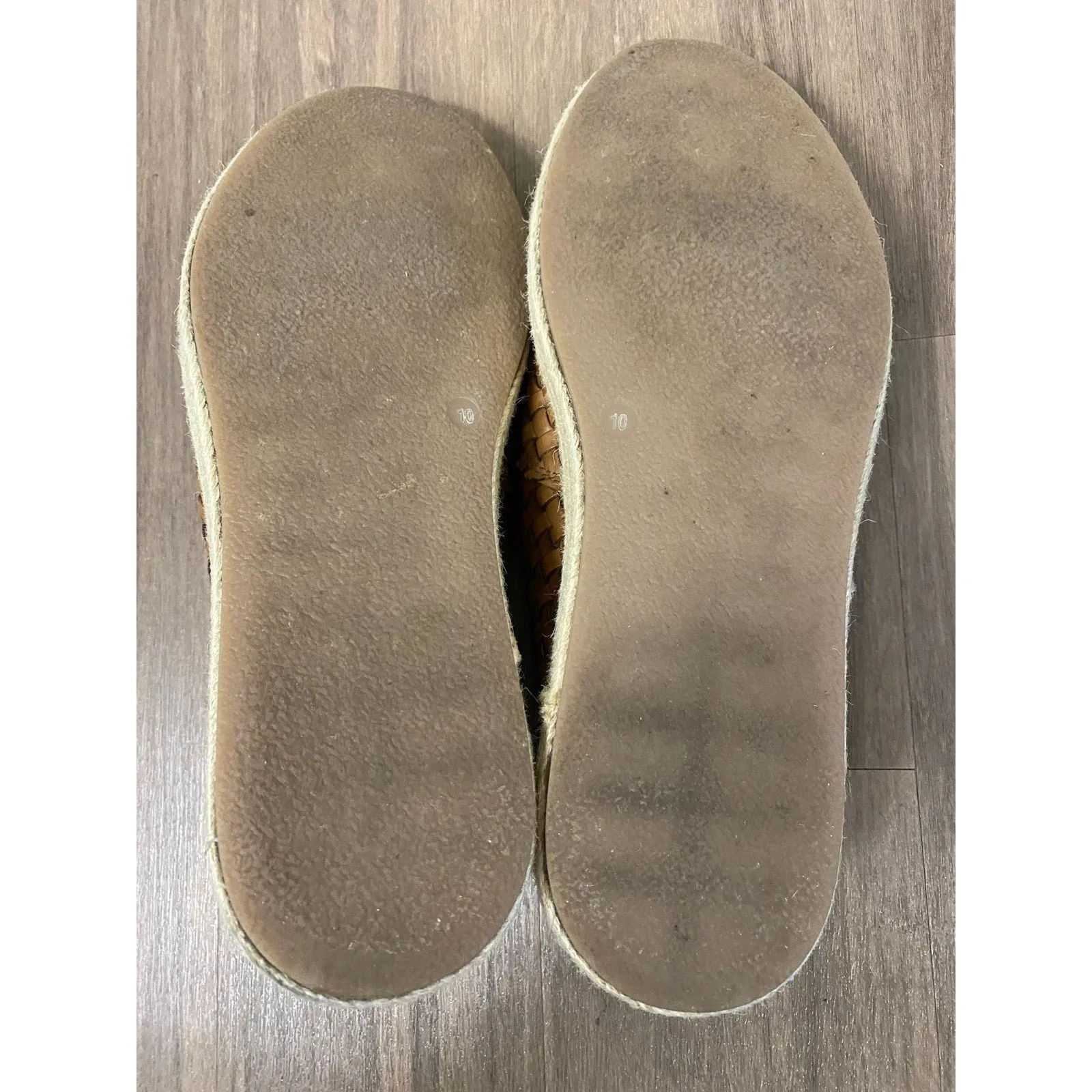 Carlos Interweave Slip On Shoes Sz 10