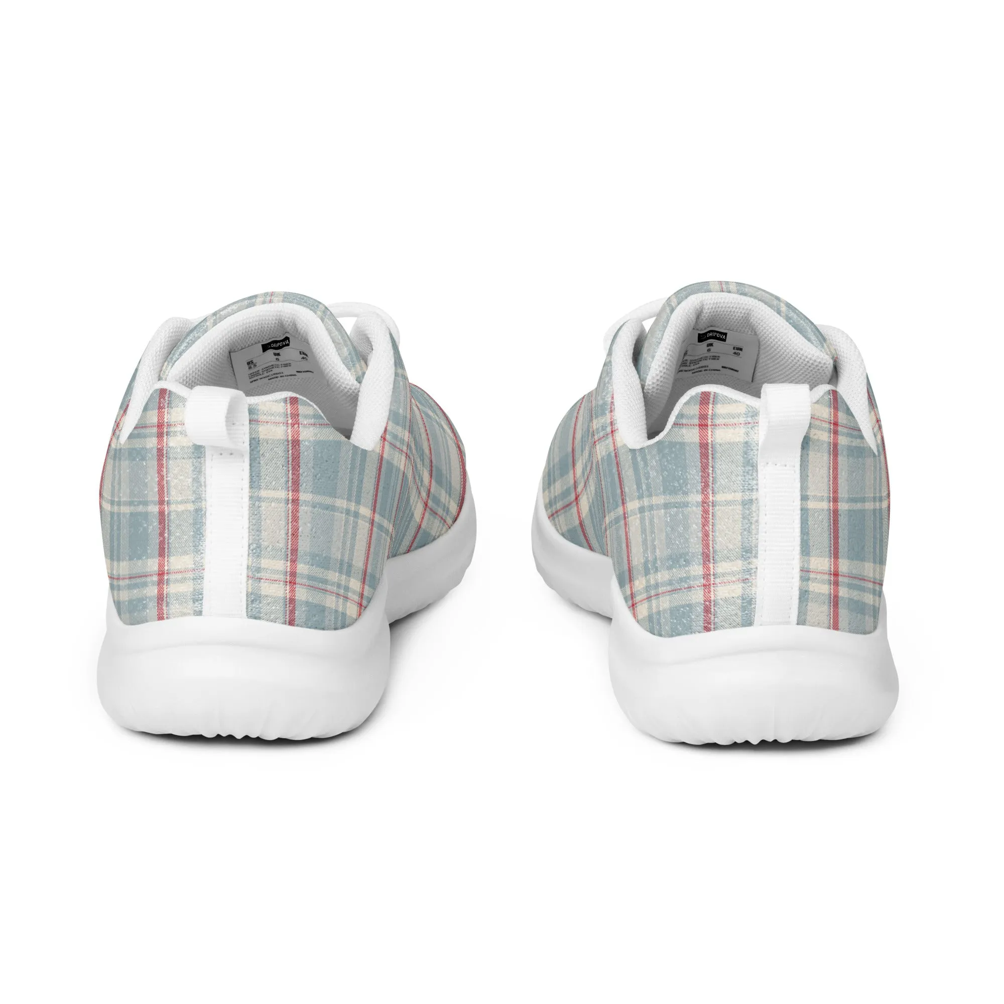 Checkered Charm Checkered Athletic Shoes