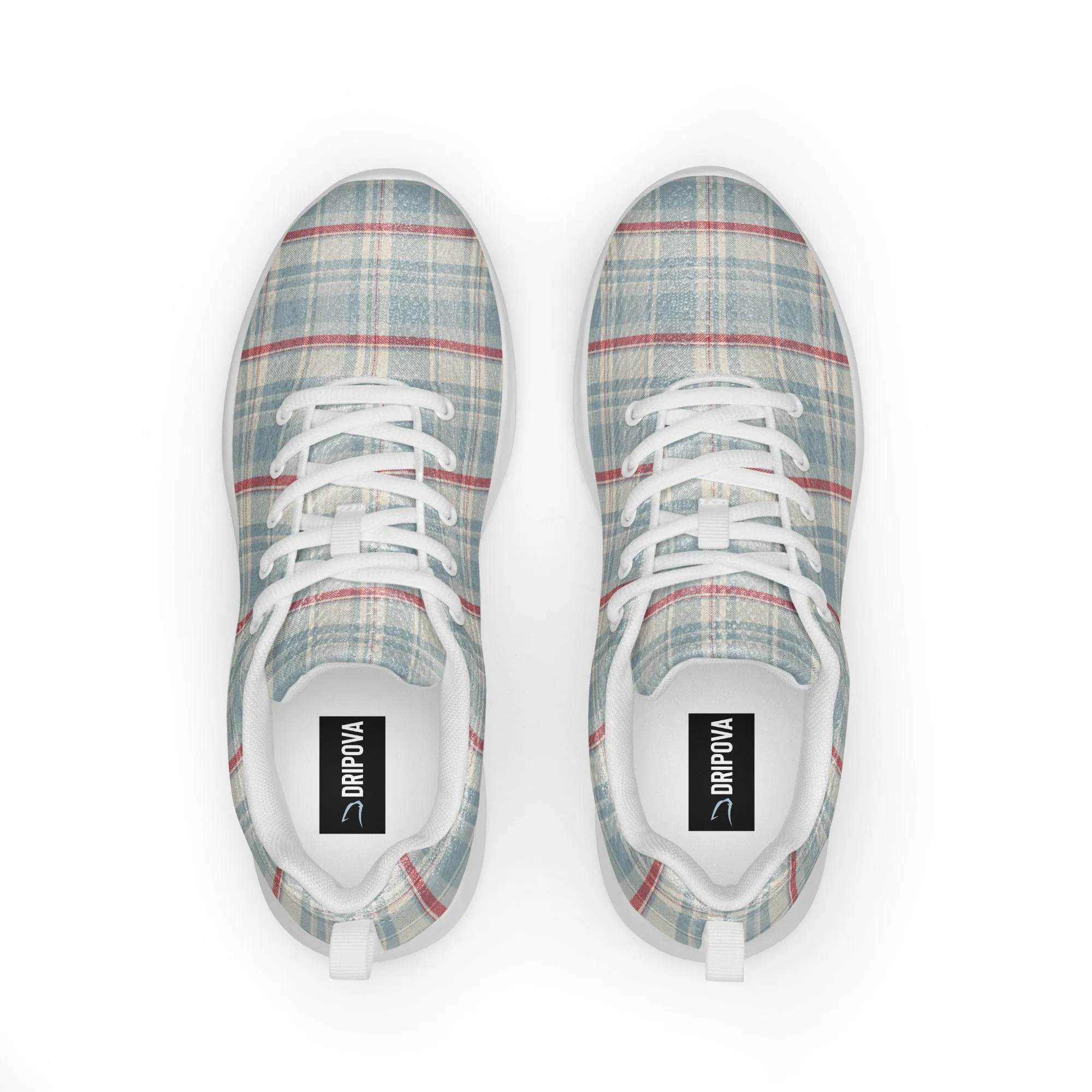 Checkered Charm Checkered Athletic Shoes