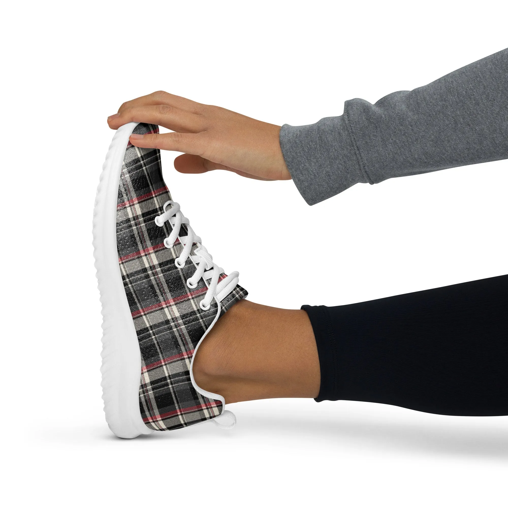 Checkered Charm Checkered Athletic Shoes