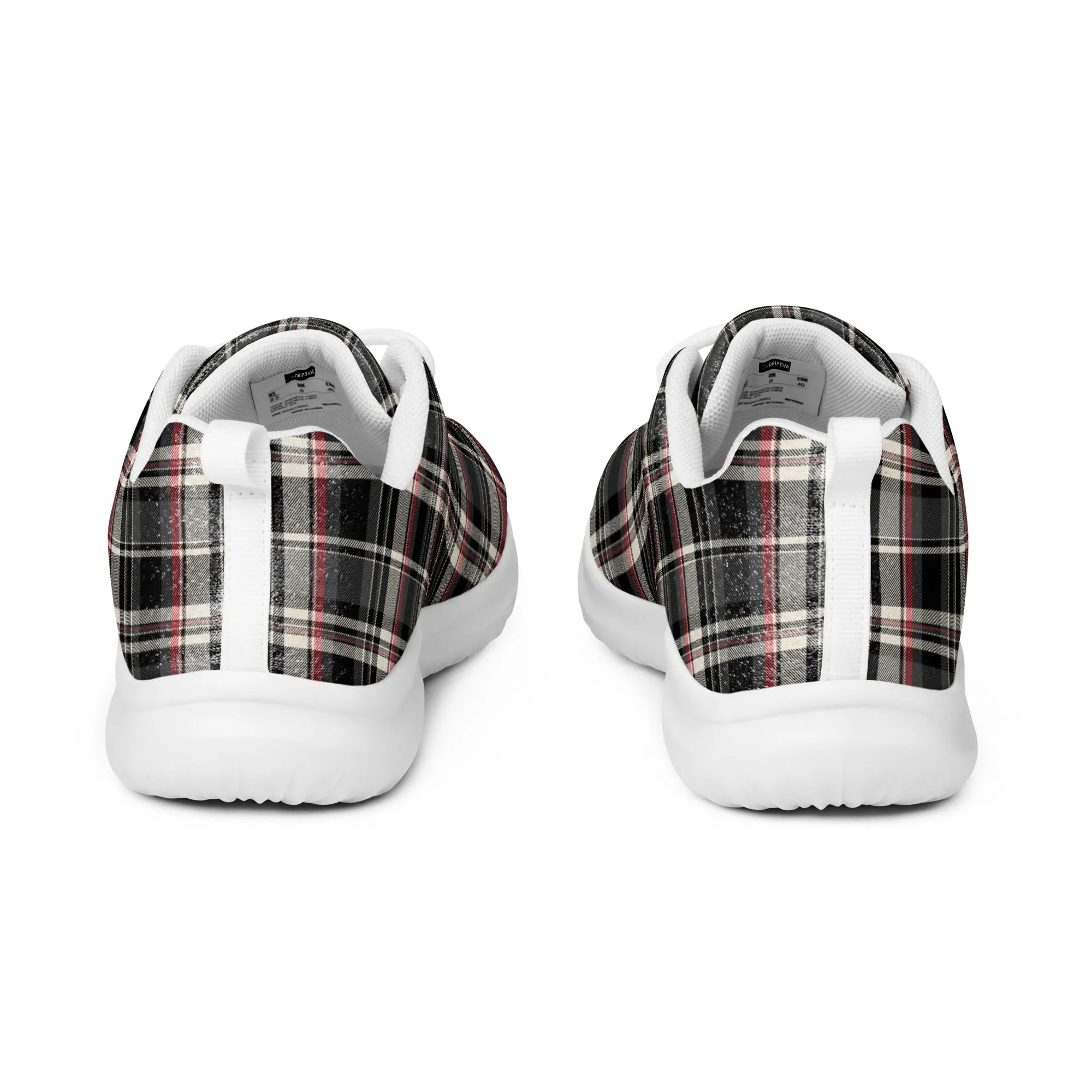 Checkered Charm Checkered Athletic Shoes