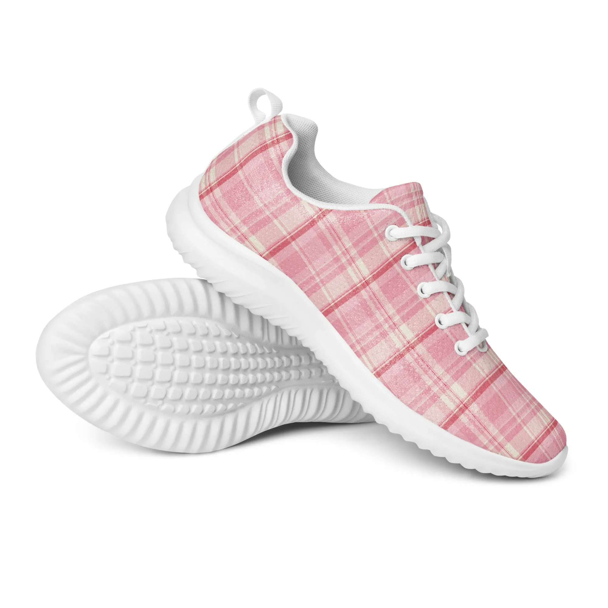 Checkered Charm Checkered Athletic Shoes