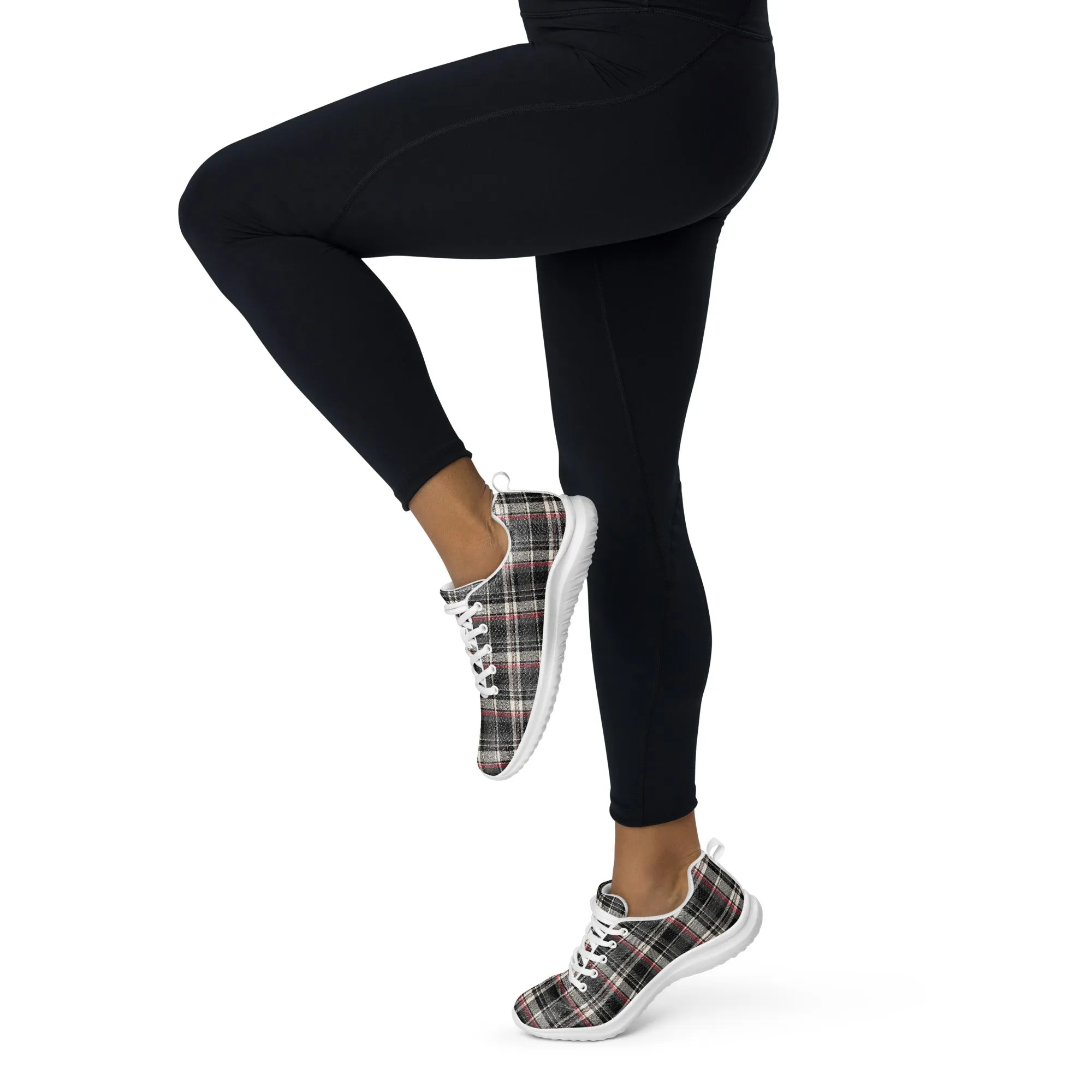 Checkered Charm Checkered Athletic Shoes