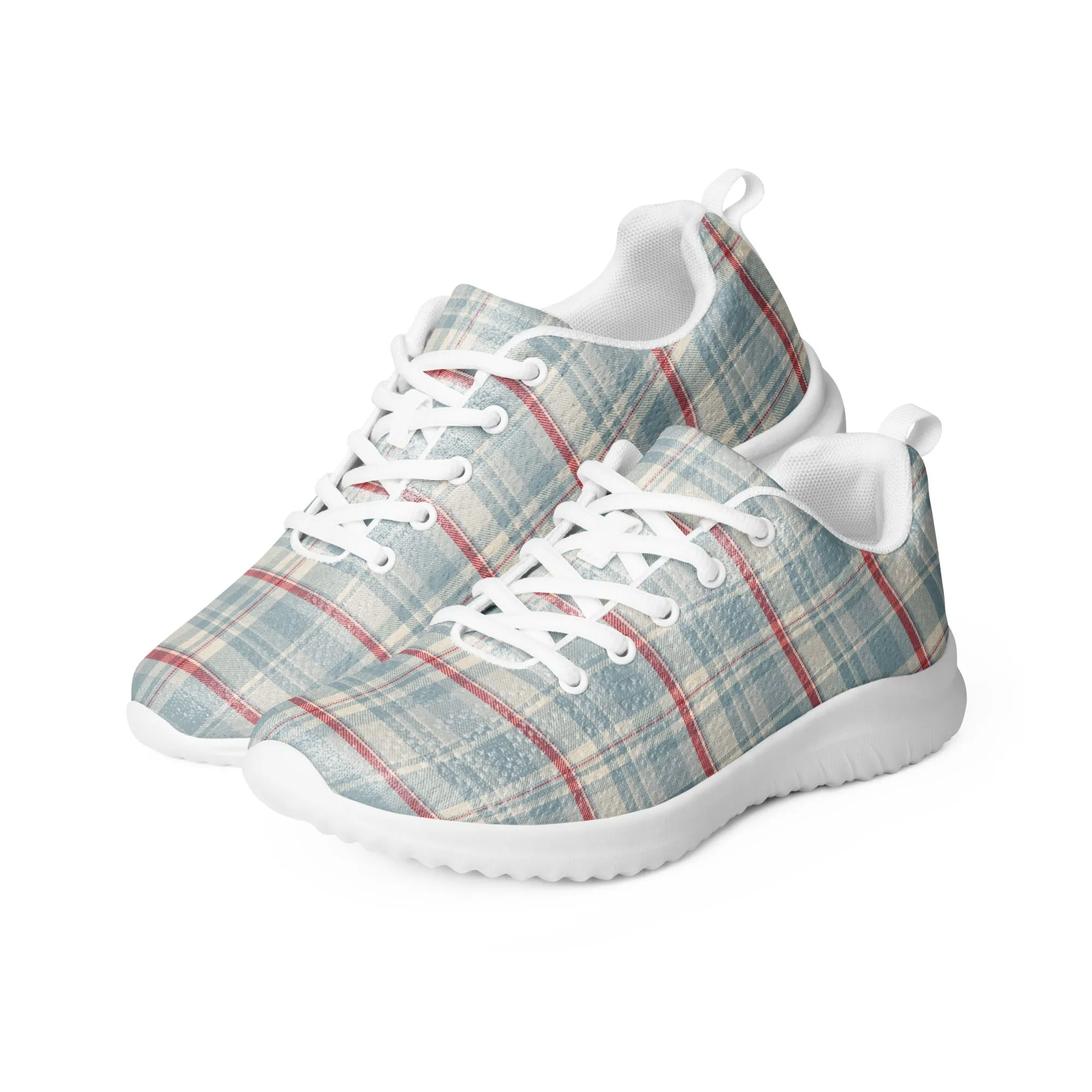 Checkered Charm Checkered Athletic Shoes